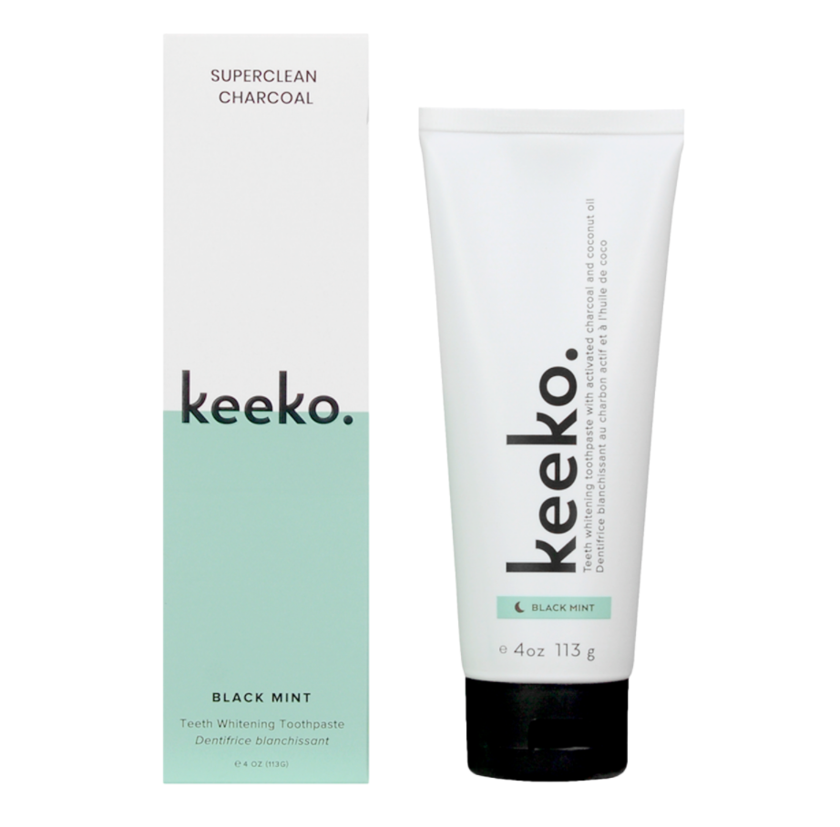 Keeko - Superclean Vegan Charcoal Toothpaste